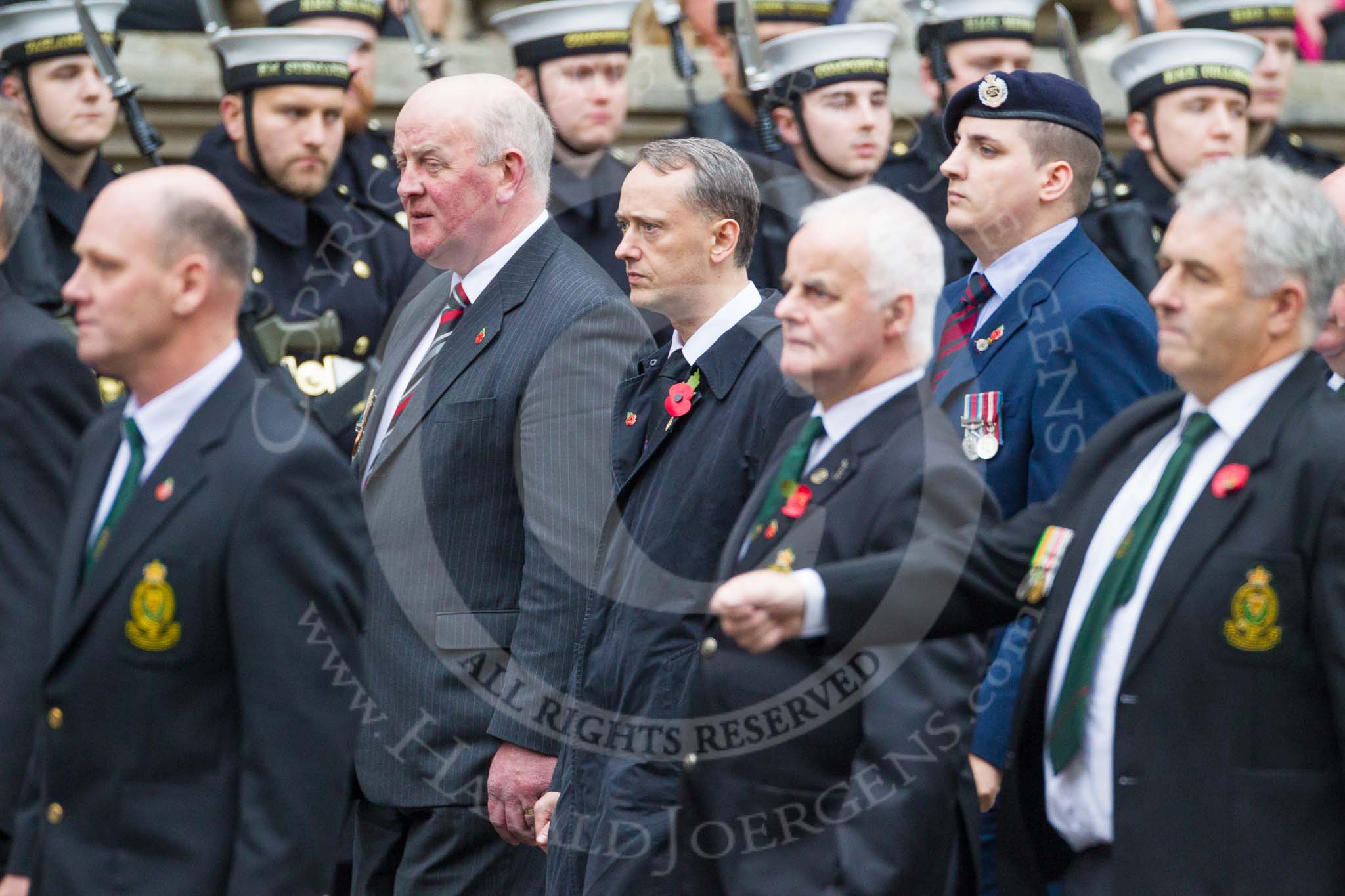 Remembrance Sunday at the Cenotaph 2015: Group M20, Ulster Special Constabulary Association.
Cenotaph, Whitehall, London SW1,
London,
Greater London,
United Kingdom,
on 08 November 2015 at 12:17, image #1541