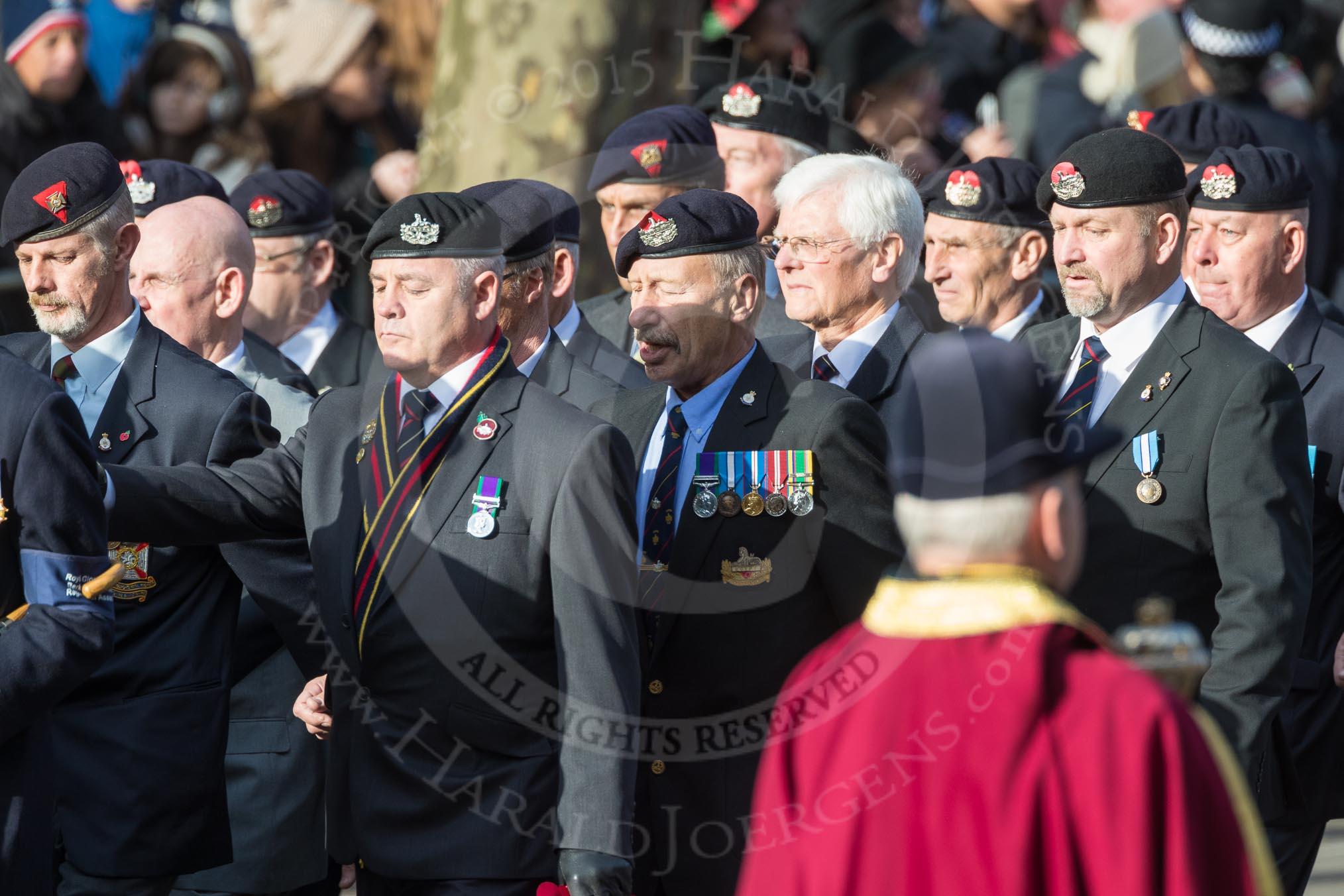 Veterans March Past 2016 At The London Cenotaph Image Library 