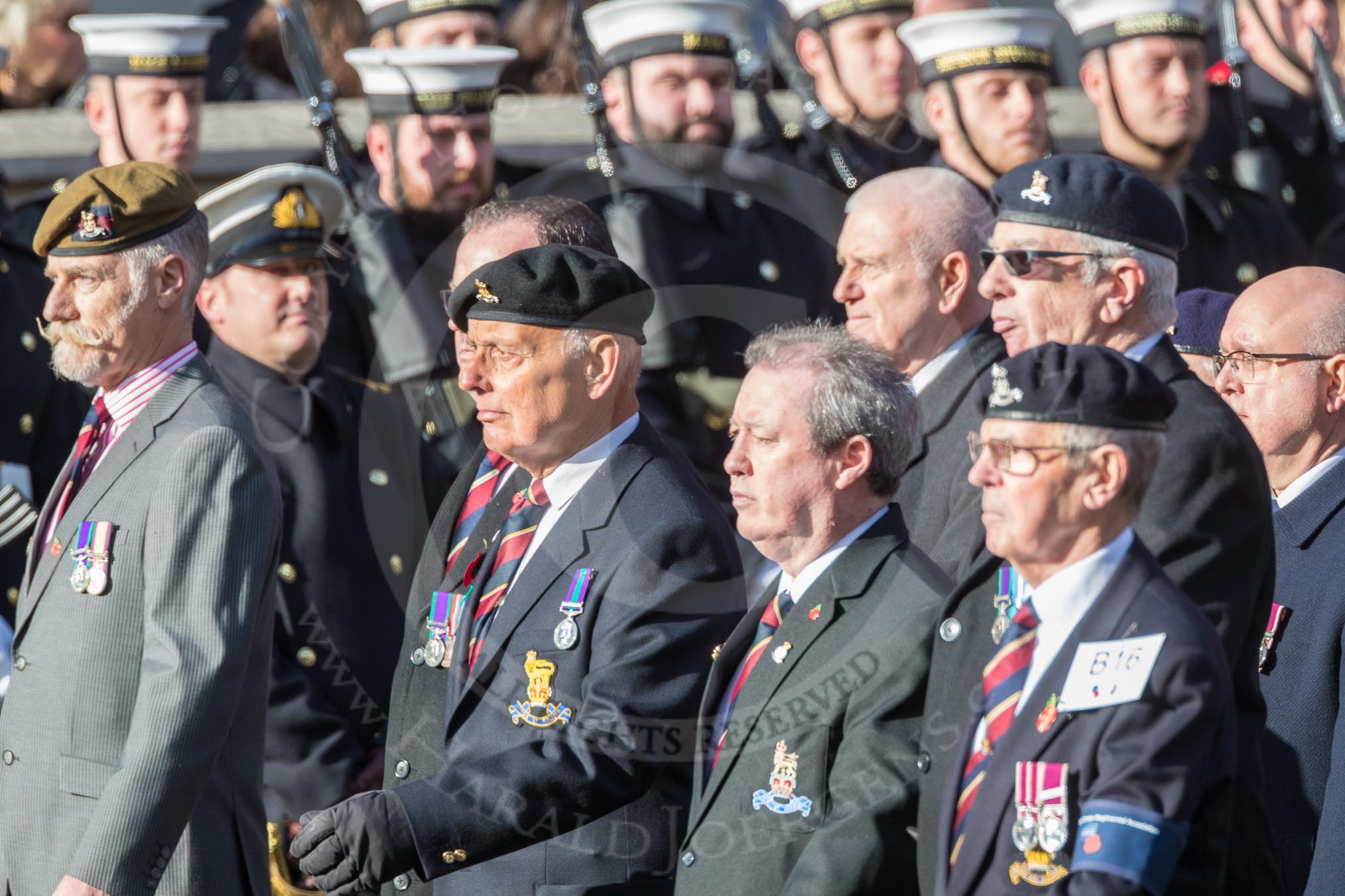 Veterans March Past 2016 at the London Cenotaph Image Library ...