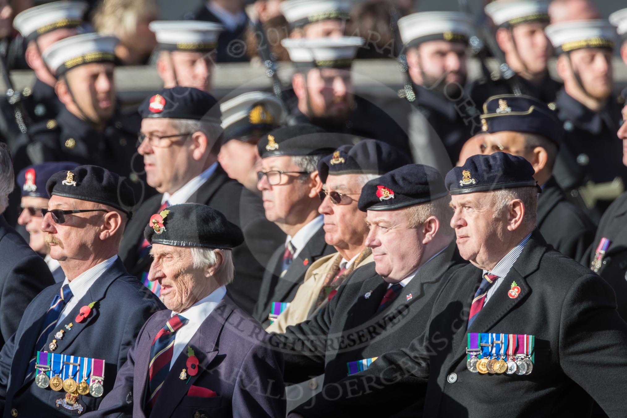 Veterans March Past 2016 at the London Cenotaph Image Library ...