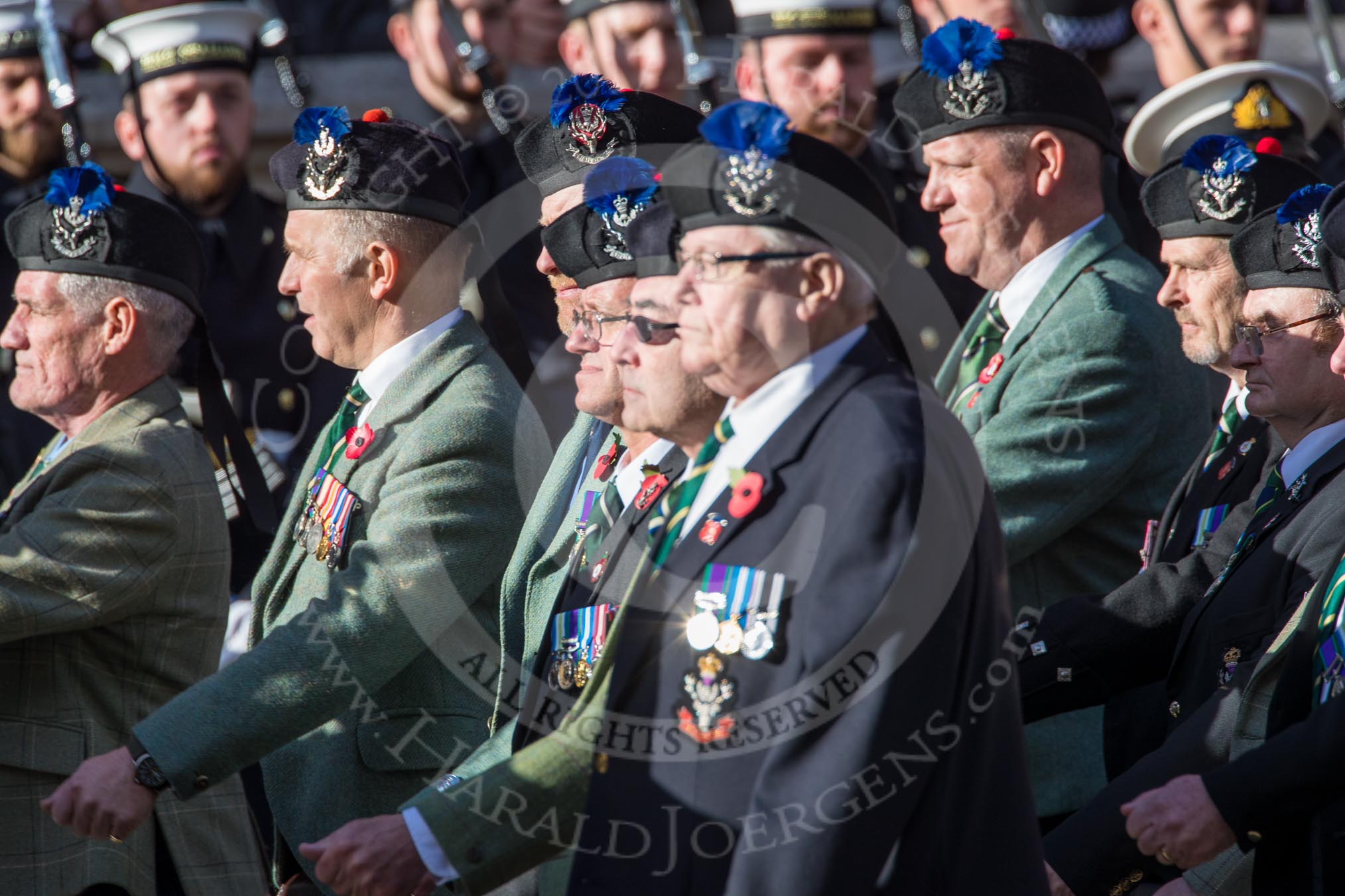 \a11 during the Royal British Legion March Past on Remembrance Sunday at the Cenotaph, Whitehall, Westminster, London, 11 November 2018, 11:57.