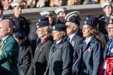 Royal Navy Photographers Association  (Part of the Fly Navy Federation conti (Group E13, 23 members) during the Royal British Legion March Past on Remembrance Sunday at the Cenotaph, Whitehall, Westminster, London, 11 November 2018, 11:43.
