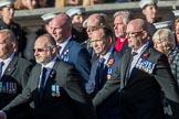 Sea Harrier (Group E15, 30 members) during the Royal British Legion March Past on Remembrance Sunday at the Cenotaph, Whitehall, Westminster, London, 11 November 2018, 11:43.