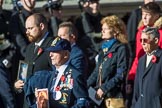 HMS Glorious, Ardent & Acasta Association  (GLARAC) Association (Group E17, 27 members) during the Royal British Legion March Past on Remembrance Sunday at the Cenotaph, Whitehall, Westminster, London, 11 November 2018, 11:43.