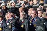 HMS Ganges Association  (Group E20, 30 members) during the Royal British Legion March Past on Remembrance Sunday at the Cenotaph, Whitehall, Westminster, London, 11 November 2018, 11:44.