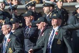 HMS Hermes Association  (Group E21, 30 members) during the Royal British Legion March Past on Remembrance Sunday at the Cenotaph, Whitehall, Westminster, London, 11 November 2018, 11:44.