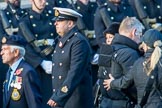 Queen Alexandra's Royal Naval Nursing Service Association  (Group E32, 32 members) during the Royal British Legion March Past on Remembrance Sunday at the Cenotaph, Whitehall, Westminster, London, 11 November 2018, 11:45.