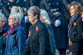 Queen Alexandra's Royal Naval Nursing Service Association  (Group E32, 32 members) during the Royal British Legion March Past on Remembrance Sunday at the Cenotaph, Whitehall, Westminster, London, 11 November 2018, 11:45.