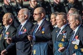 Association  OF Royal Yachtsmen (Group E39, 32 members) during the Royal British Legion March Past on Remembrance Sunday at the Cenotaph, Whitehall, Westminster, London, 11 November 2018, 11:46.