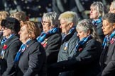 Association  of Wrens (Group E45, 115 members) during the Royal British Legion March Past on Remembrance Sunday at the Cenotaph, Whitehall, Westminster, London, 11 November 2018, 11:47.