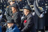 The Queen Alexandra Hospital Home (Group AA4, 20 members) during the Royal British Legion March Past on Remembrance Sunday at the Cenotaph, Whitehall, Westminster, London, 11 November 2018, 11:49.
