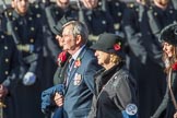 The Royal Star and Garter (Group AA5, 20 members) during the Royal British Legion March Past on Remembrance Sunday at the Cenotaph, Whitehall, Westminster, London, 11 November 2018, 11:49.