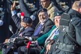 Combat Stress (Group AA6, 36 members) during the Royal British Legion March Past on Remembrance Sunday at the Cenotaph, Whitehall, Westminster, London, 11 November 2018, 11:49.