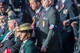 Combat Stress (Group AA6, 36 members) during the Royal British Legion March Past on Remembrance Sunday at the Cenotaph, Whitehall, Westminster, London, 11 November 2018, 11:49.