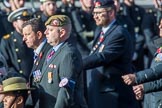 Combat Stress (Group AA6, 36 members) during the Royal British Legion March Past on Remembrance Sunday at the Cenotaph, Whitehall, Westminster, London, 11 November 2018, 11:49.