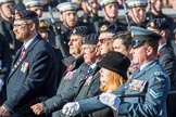 Combat Stress (Group AA6, 36 members) during the Royal British Legion March Past on Remembrance Sunday at the Cenotaph, Whitehall, Westminster, London, 11 November 2018, 11:49.