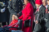 Scottish War Blinded (Group AA8, 21 members) during the Royal British Legion March Past on Remembrance Sunday at the Cenotaph, Whitehall, Westminster, London, 11 November 2018, 11:49.