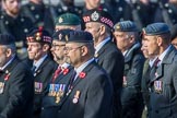 Help for Heroes (Group F4, 100 members) during the Royal British Legion March Past on Remembrance Sunday at the Cenotaph, Whitehall, Westminster, London, 11 November 2018, 11:50.