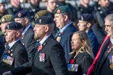 Help for Heroes (Group F4, 100 members) during the Royal British Legion March Past on Remembrance Sunday at the Cenotaph, Whitehall, Westminster, London, 11 November 2018, 11:50.