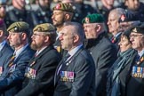 Help for Heroes (Group F4, 100 members) during the Royal British Legion March Past on Remembrance Sunday at the Cenotaph, Whitehall, Westminster, London, 11 November 2018, 11:50.