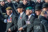 The Not Forgotten Association  (Group F5, 47 members) during the Royal British Legion March Past on Remembrance Sunday at the Cenotaph, Whitehall, Westminster, London, 11 November 2018, 11:50.