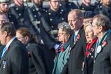 The Monte Cassino Society (Group F6, 29 members) during the Royal British Legion March Past on Remembrance Sunday at the Cenotaph, Whitehall, Westminster, London, 11 November 2018, 11:50.