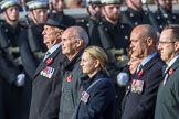 Gallantry Medallists' League (Group F9, 38 members) during the Royal British Legion March Past on Remembrance Sunday at the Cenotaph, Whitehall, Westminster, London, 11 November 2018, 11:51.