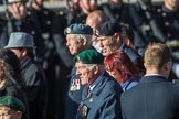 National Malay and Borneo Veterans Association  (Group F12, 76 members) during the Royal British Legion March Past on Remembrance Sunday at the Cenotaph, Whitehall, Westminster, London, 11 November 2018, 11:51.