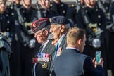 National Malay and Borneo Veterans Association  (Group F12, 76 members) during the Royal British Legion March Past on Remembrance Sunday at the Cenotaph, Whitehall, Westminster, London, 11 November 2018, 11:51.