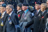 Aden Veterans Association (Group F16, 53 members) during the Royal British Legion March Past on Remembrance Sunday at the Cenotaph, Whitehall, Westminster, London, 11 November 2018, 11:52.