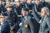 The Fellowship of the Services 2015 (Group F24, 23 members) during the Royal British Legion March Past on Remembrance Sunday at the Cenotaph, Whitehall, Westminster, London, 11 November 2018, 11:53.