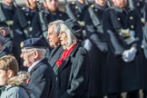 Foreign Legion Association of Great Britain (Group F27, 17 members) during the Royal British Legion March Past on Remembrance Sunday at the Cenotaph, Whitehall, Westminster, London, 11 November 2018, 11:54.