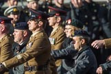during the Royal British Legion March Past on Remembrance Sunday at the Cenotaph, Whitehall, Westminster, London, 11 November 2018, 11:54.