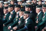 Royal Army Ordnance Corps Association (Group B1, 33 members) during the Royal British Legion March Past on Remembrance Sunday at the Cenotaph, Whitehall, Westminster, London, 11 November 2018, 11:55.