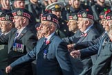 KOSB -The Kings Own Scottish Borderers Association (Group A9, 75 members) during the Royal British Legion March Past on Remembrance Sunday at the Cenotaph, Whitehall, Westminster, London, 11 November 2018, 11:57.