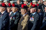 The Black Watch Association - London Branch (Group A10, 72 members) during the Royal British Legion March Past on Remembrance Sunday at the Cenotaph, Whitehall, Westminster, London, 11 November 2018, 11:57.