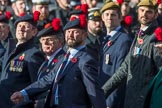 The Black Watch Association - London Branch (Group A10, 72 members) during the Royal British Legion March Past on Remembrance Sunday at the Cenotaph, Whitehall, Westminster, London, 11 November 2018, 11:57.