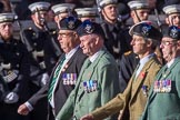 Queen's Own Highlanders Regimental Association (Group A11, 55 members) during the Royal British Legion March Past on Remembrance Sunday at the Cenotaph, Whitehall, Westminster, London, 11 November 2018, 11:57.
