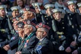 The Gordon Highlanders London Association (Group A12, 37 members) during the Royal British Legion March Past on Remembrance Sunday at the Cenotaph, Whitehall, Westminster, London, 11 November 2018, 11:58.