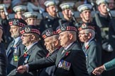The Gordon Highlanders London Association (Group A12, 37 members) during the Royal British Legion March Past on Remembrance Sunday at the Cenotaph, Whitehall, Westminster, London, 11 November 2018, 11:58.