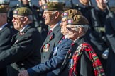Fraserburgh and Macduff Gordon Highlanders Association (Group A15, 15 members) during the Royal British Legion March Past on Remembrance Sunday at the Cenotaph, Whitehall, Westminster, London, 11 November 2018, 11:58.
