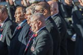 Coldstream Guards Association (Group A18, 30 members) during the Royal British Legion March Past on Remembrance Sunday at the Cenotaph, Whitehall, Westminster, London, 11 November 2018, 11:59