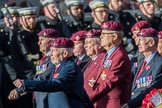 The Parachute Regimental Association (Group A21, 101 members) during the Royal British Legion March Past on Remembrance Sunday at the Cenotaph, Whitehall, Westminster, London, 11 November 2018, 11:59.