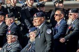 The Royal Hampshire Regimental Association (Group A27, 51 members) during the Royal British Legion March Past on Remembrance Sunday at the Cenotaph, Whitehall, Westminster, London, 11 November 2018, 12:01.