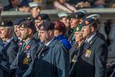 The Staffordshire Regiment (Group A29, 54 members) during the Royal British Legion March Past on Remembrance Sunday at the Cenotaph, Whitehall, Westminster, London, 11 November 2018, 12:01.