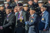 Royal Welsh Comrades Association (Group A39, 8 members) during the Royal British Legion March Past on Remembrance Sunday at the Cenotaph, Whitehall, Westminster, London, 11 November 2018, 12:03.