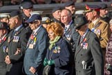 Blind Veterans UK (Group AA7, 215 members) during the Royal British Legion March Past on Remembrance Sunday at the Cenotaph, Whitehall, Westminster, London, 11 November 2018, 12:04.