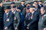 Royal Army Ordnance Corps Association (Group B1, 33 members) during the Royal British Legion March Past on Remembrance Sunday at the Cenotaph, Whitehall, Westminster, London, 11 November 2018, 12:05.