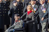 Royal Engineers Association (Group B4, 25 members) during the Royal British Legion March Past on Remembrance Sunday at the Cenotaph, Whitehall, Westminster, London, 11 November 2018, 12:06.