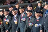 Royal Engineers Association (Group B4, 25 members) during the Royal British Legion March Past on Remembrance Sunday at the Cenotaph, Whitehall, Westminster, London, 11 November 2018, 12:06.